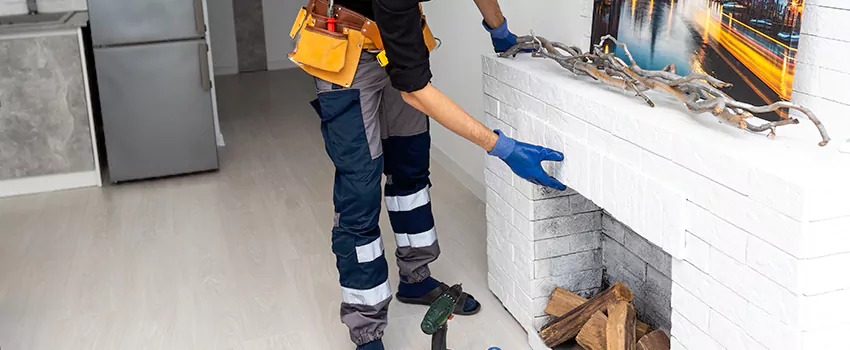 Outdoor Fireplace Restoration in Whitehorse, Yukon