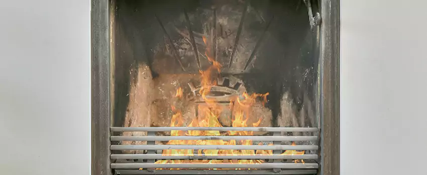 Travis Industries Linear Gas Fireplace Installation in Riverdale, Yukon Territory