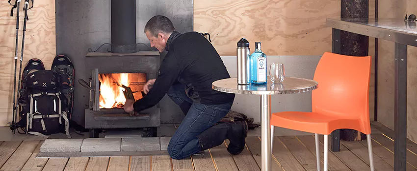 Open Hearth Wood Fireplace Installation in Whitehorse, YT