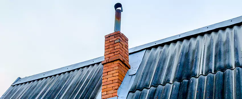 Aluminium Chimney Flashing Repair in Whitehorse, YT