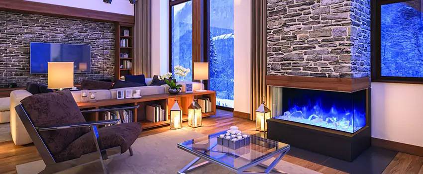 Dynamic Flame Color Fireplace Installation in Whitehorse, YT