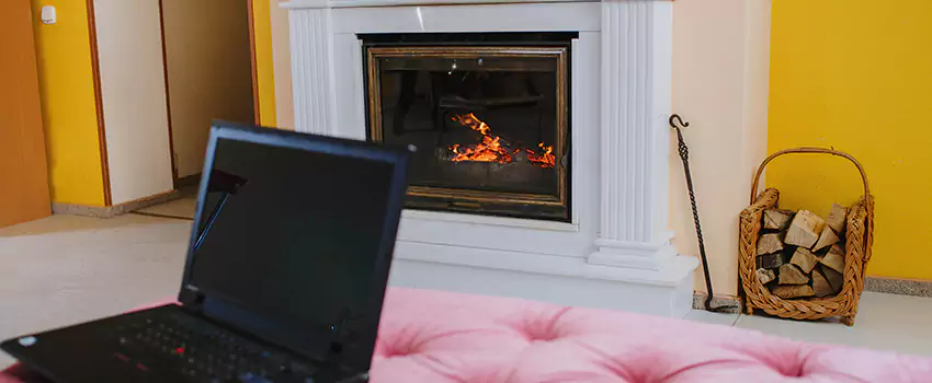 Valor Outdoor Gas Fireplace in Whitehorse, Yukon